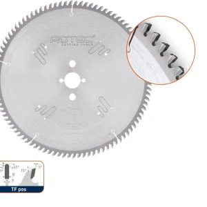 HM ZAAGBLAD VOOR NF-METALEN, ø350X3,3X40, Z=84, TF POS