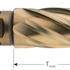 HSS-XE KERNBOOR GOLD-LINE, UNIVERSEEL 19, ø53X30