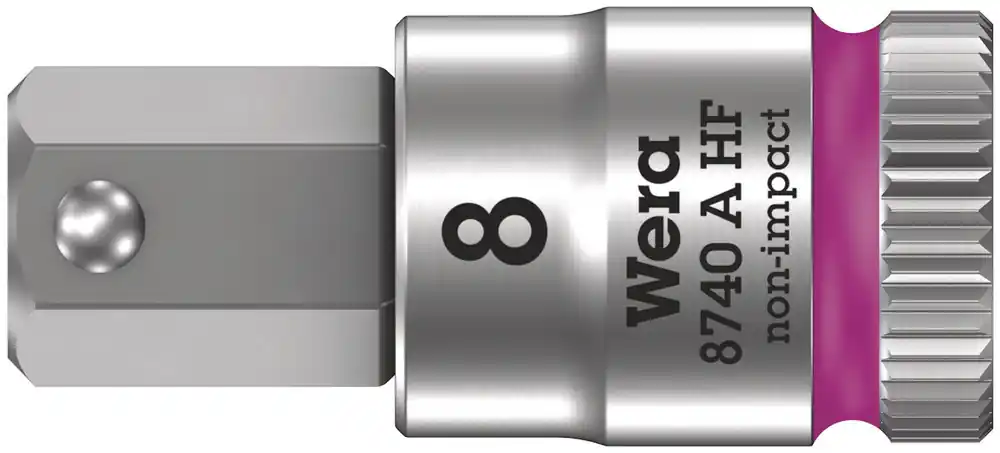 8740 A HF BINNENZESKANT ZYKLOP BITDOP MET 1/4" AANDRIJVING MET VASTHOU