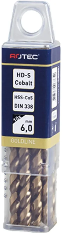 HSS-E SPIRAALBOOR, DIN 338, TYPE HD-S, D2=13, ø17,0