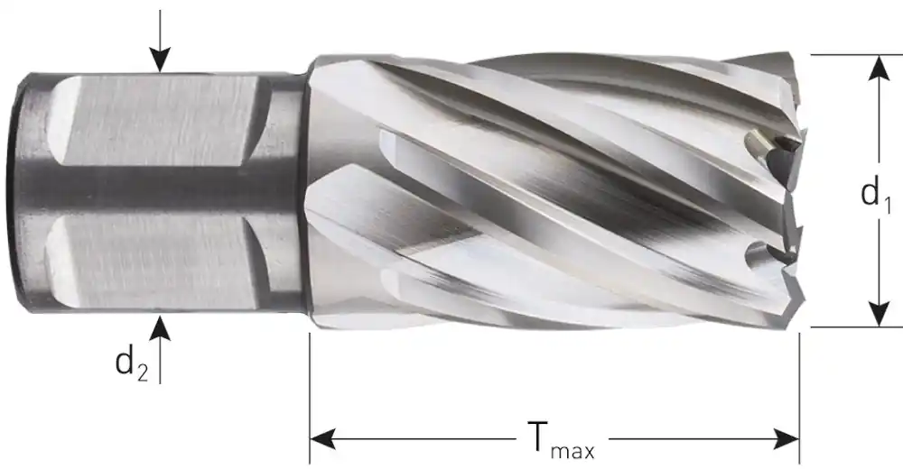 HSS KERNBOOR SILVER-LINE, WELDON 19, ø16X30