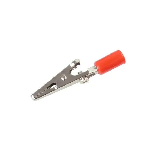 KROKODILLENKLEMMEN 55MM ROOD