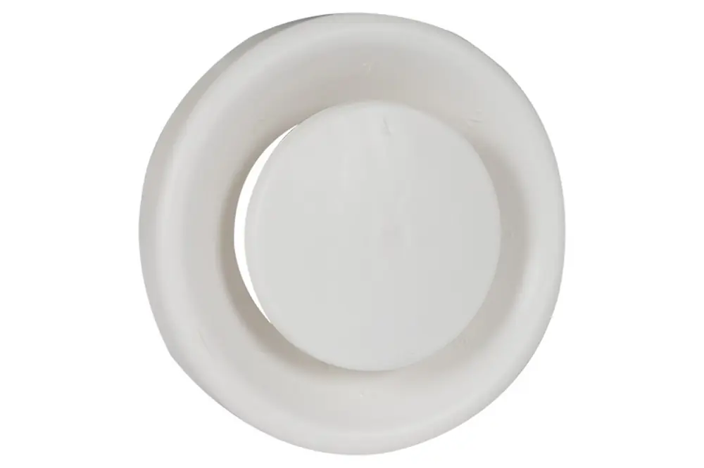 AFZUIGVENTIEL 8-SV ø100/125MM WIT