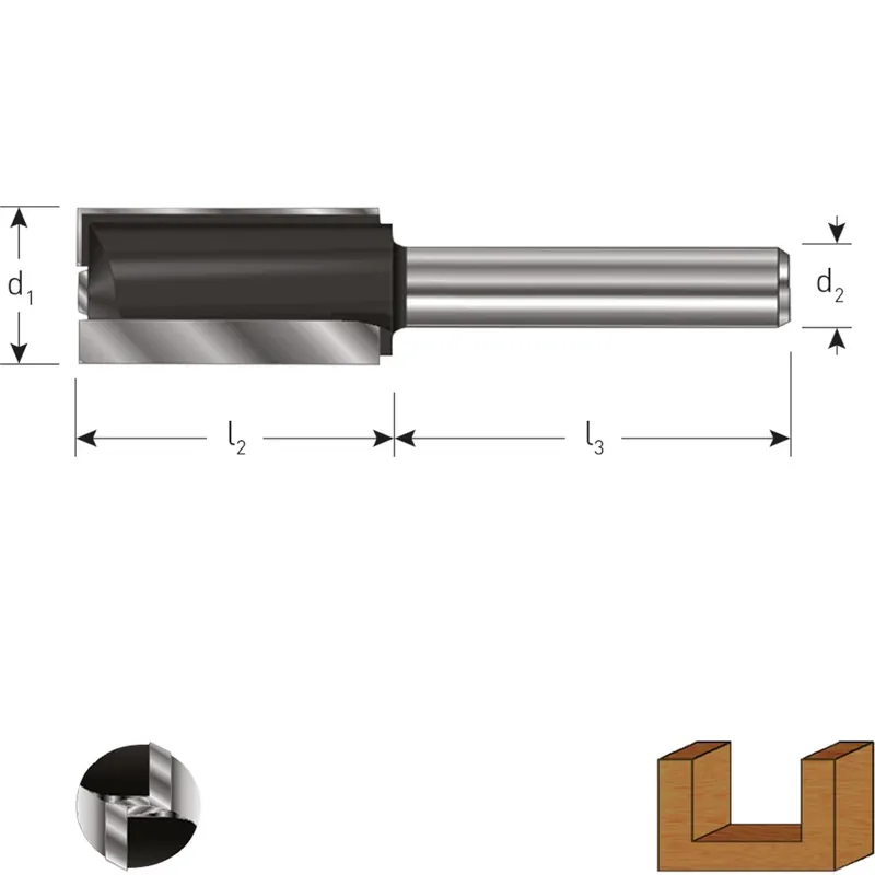 HM GROEFFREES MET GRONDSNIJDER, GOLD-LINE, ø14X35X55, D2=12