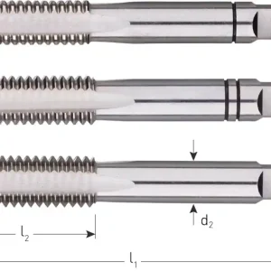 HSS-E HANDTAPPENSET, 3-DLG., DIN 352, METRISCH, M24X3
