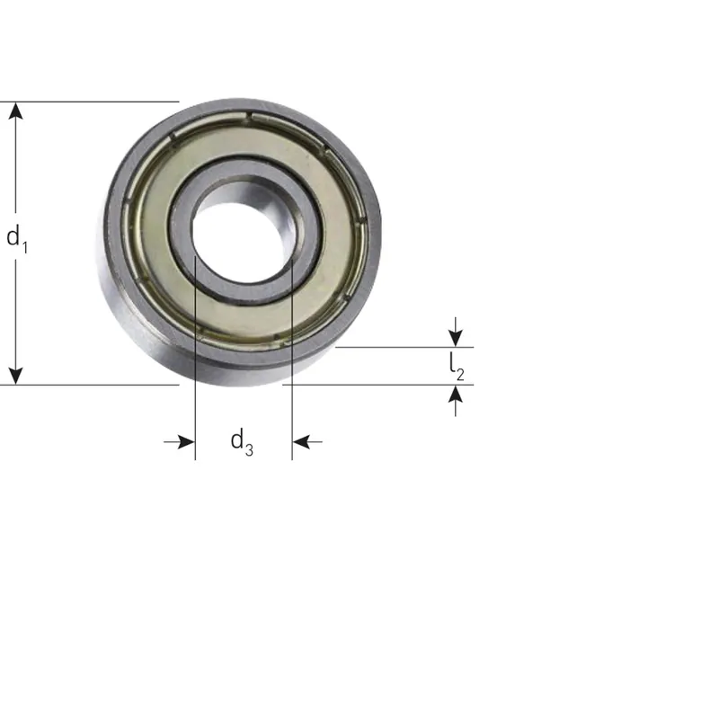 GELEIDELAGER GOLD-LINE ø15,88 X ø5 X 5
