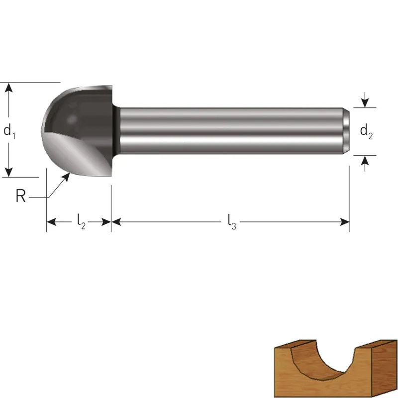 HM HOLPROFIELFREES, GOLD-LINE, ø20, D2=12
