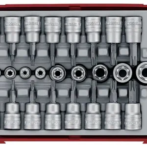 TORX SET TC-TRAY 1/4-3/8 TX-,TPX,TX-EDLG