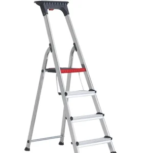 DOUBLE DECKER HUISHOUDTRAP 4-TREEDS INCL. PLATEAU