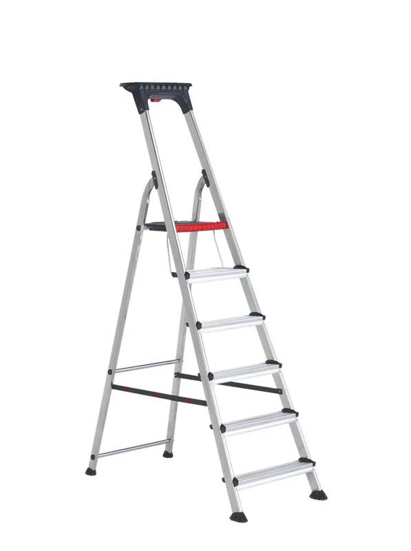 DOUBLE DECKER HUISHOUDTRAP 6-TREEDS INCL. PLATEAU