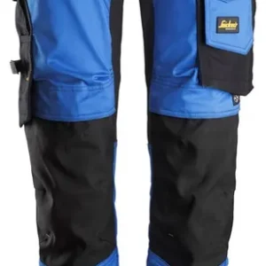 ALLROUNDWORK, STRETCH WERKBROEK, KOBALT BLAUW - ZWART (5604), 096
