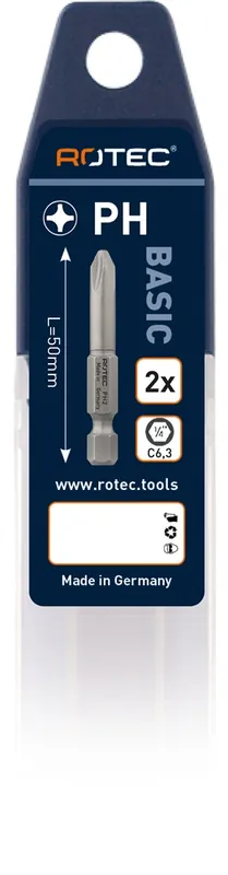 KRACHTBIT BASIC, E6.3, PH 2X50