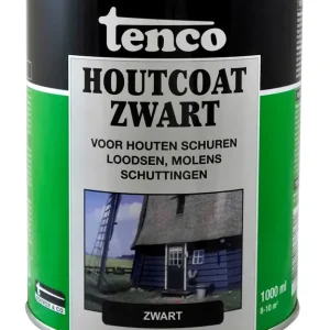 TENCO HOUTCOAT ZWART 1