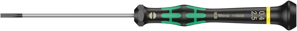 2035 KRAFTFORM MICRO SLEUF SCHROEVENDRAAIER, 0.40 X 2.5 X 80 MM