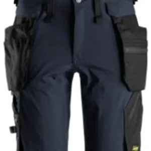 LITEWORK, KORTEBROEK+ MET AFNEEMBARE HOLSTERZAKKEN , DONKER BLAUW - ZWART (9504), 058