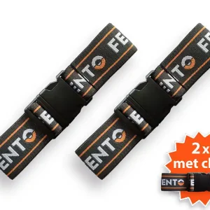 ELASTIEKEN MET CLIP VOOR KNIEBESCHERMERS FENTO HOME (2 STUKS)