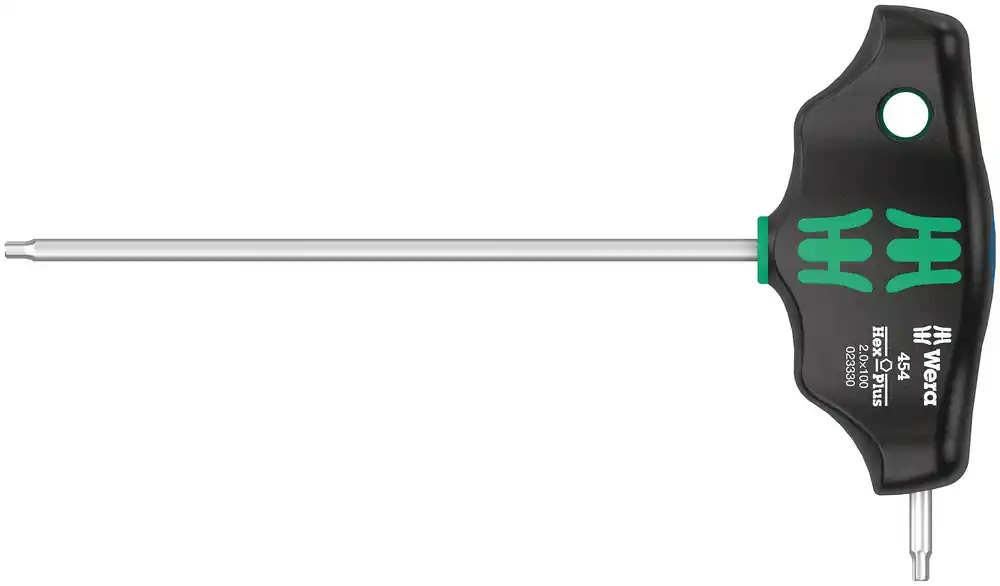 454 T-GREEP ZESKANT-SCHROEVENDRAAIER HEX-PLUS, 2.5 X 100 MM
