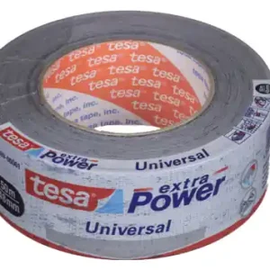 TESA DUCTAPE ZWART UNIVERSEEL 50MM 50MTR