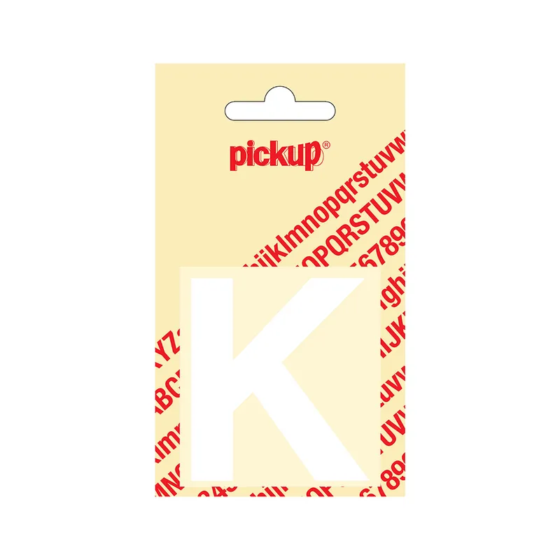 PLAKLETTER HELVETICA 60 MM WIT K
