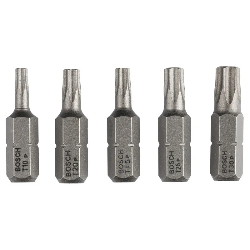 5X BIT T10-T15-T20-T25-T30, 25