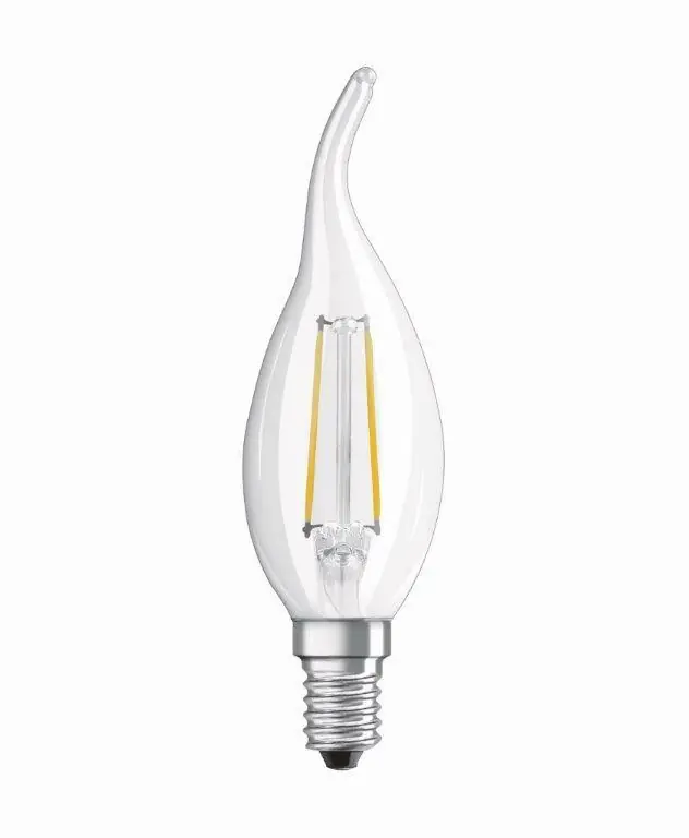 OSRAM F-LED CLBA40H 4,0W 827 E14