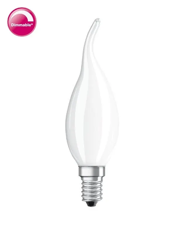 OSRAM F-LED CLBA40M DIM 4,0W827 E14