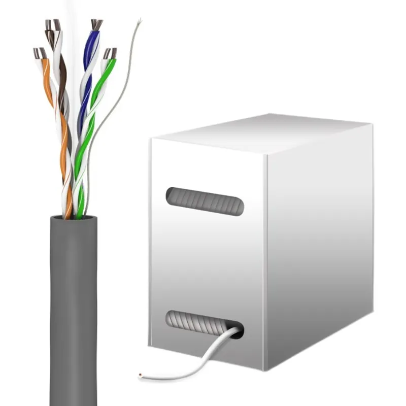 UTP KABEL CAT6 GRIJS MASSIEF BOX 305M GRIJS