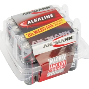 ALKALINE BATTERIJEN BIG FIVE ALKALINE BATTERIJ MICRO AAA / LR03 20 PCS. BOX