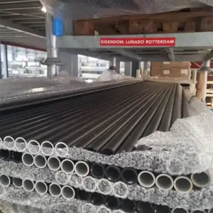 40st 3m Aluminium buis zwart gecoat 26.9mm, R515