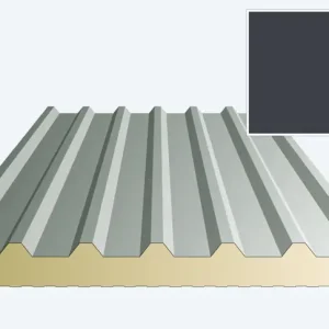 Hellend dak paneel 40/72, TR6, kleur Antraciet 7016 HDS, voorraad