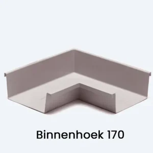 Polyester bakgoot Binnenhoek of Buitenhoek