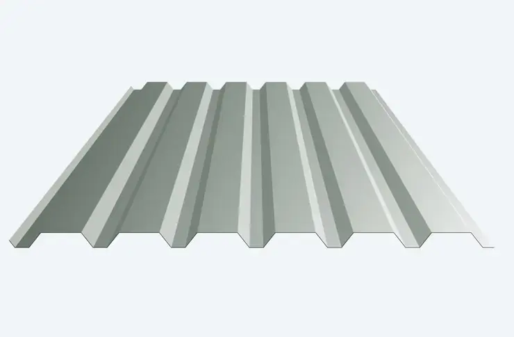 Damwand Wandprofielplaat 32/1000W, Op lengte gemaakt