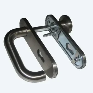 Garnituur RVS knop/kruk.