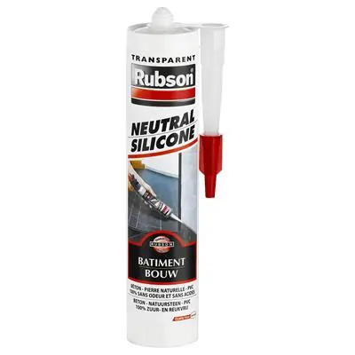 1002405 - RUBSON BOUWKIT TRANSPARANT 280ML