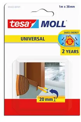 1001375 - TESA DORPSTR.PVC-SCH.BR 1MX38