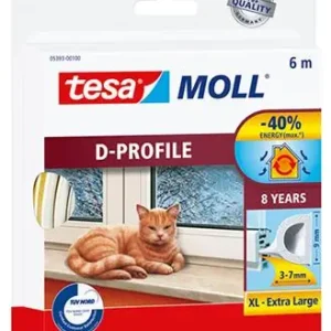 1002458 - TESA TOCHTSTR.RUBBER D WT 6X9