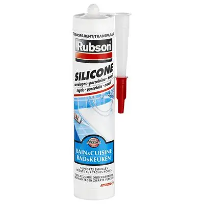 1000921 - RUBSON SANITAIR TEGELS PORSELEIN TRANSPARANT 280ML