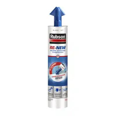 1064689 - RUBSON RENEW KOKER WIT 280ML