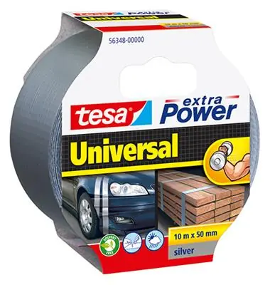 1001552 - TESA EXTRA P.UNI.GRIJS 10X50M