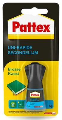 1004899 - PATTEX SECONDELIJM KWAST 5GR