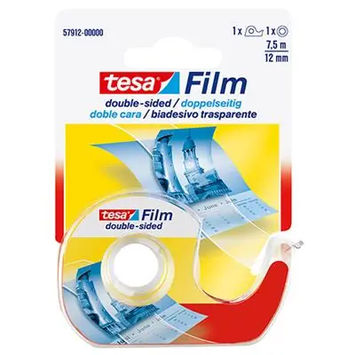 1041513 - TESA FILM DUBBELZIJDIGE 7,5:12 MM + DISPENSER
