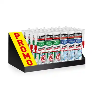 1066247 - RUBSON TOONBANKDISPLAY MIX ACRYLAAT SILICONEN 24ST