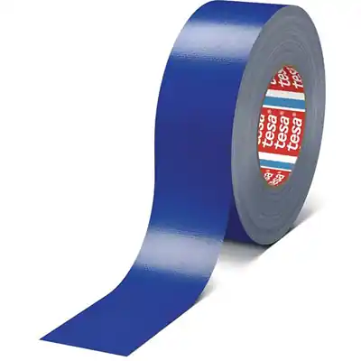 1064735 - TESA STANDAARD PE COAT CLOTH TAPE 55 MESH BLAUW 25MM X 50M