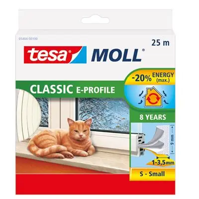 1003331 - TESA MOLL CL.E PROFIEL WIT 25M