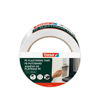 1067558 - TESA AFPLAKTAPE, PE WIT 33 METER 50 MM
