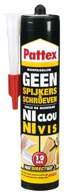 1003854 - PATTEX GEEN SPIJKERS GEEN SCHROEVEN 400GR