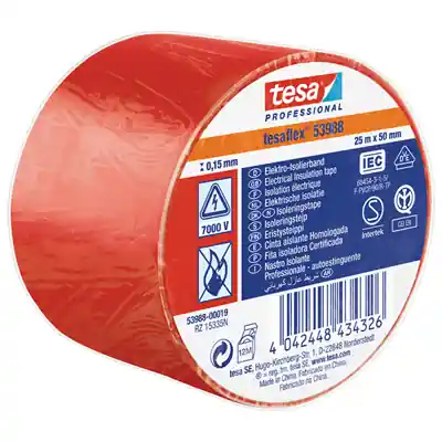 1062761 - SPVC ELEC TAPE RED 25M X 50MM