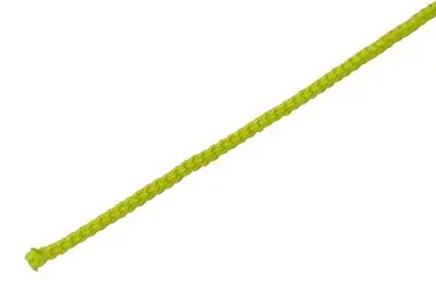 1014964 - METSERSKOORD POLYESTER BOBIJN 1MM 100M FLUOR GEEL