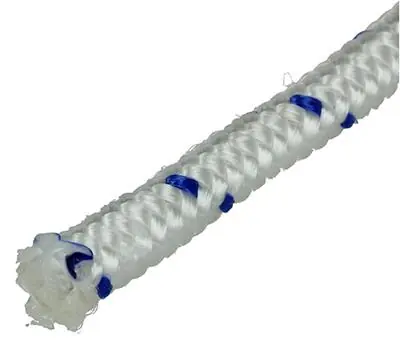1013978 - PP GEVLOCHTEN WIT/BLAUW STRENG10MM 15M