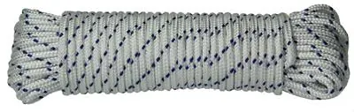 1013976 - PP GEVLOCHTEN WIT/BLAUW STRENG6MM 20M